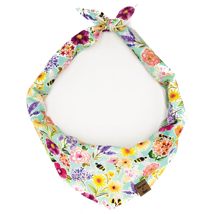 Summer Floral Bee Bandana 